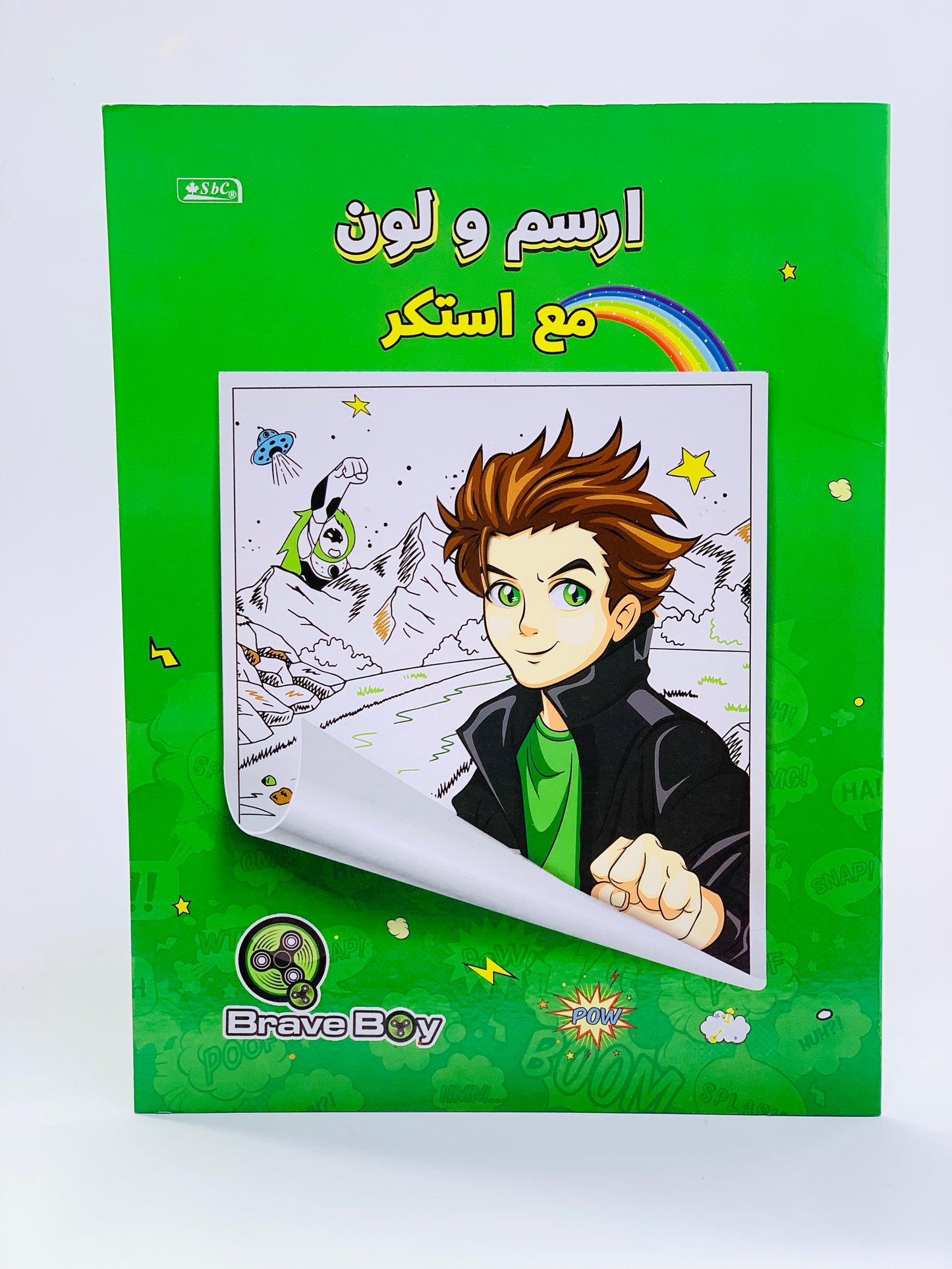 BEN TEN DRAWING BOOK WITH STICKER