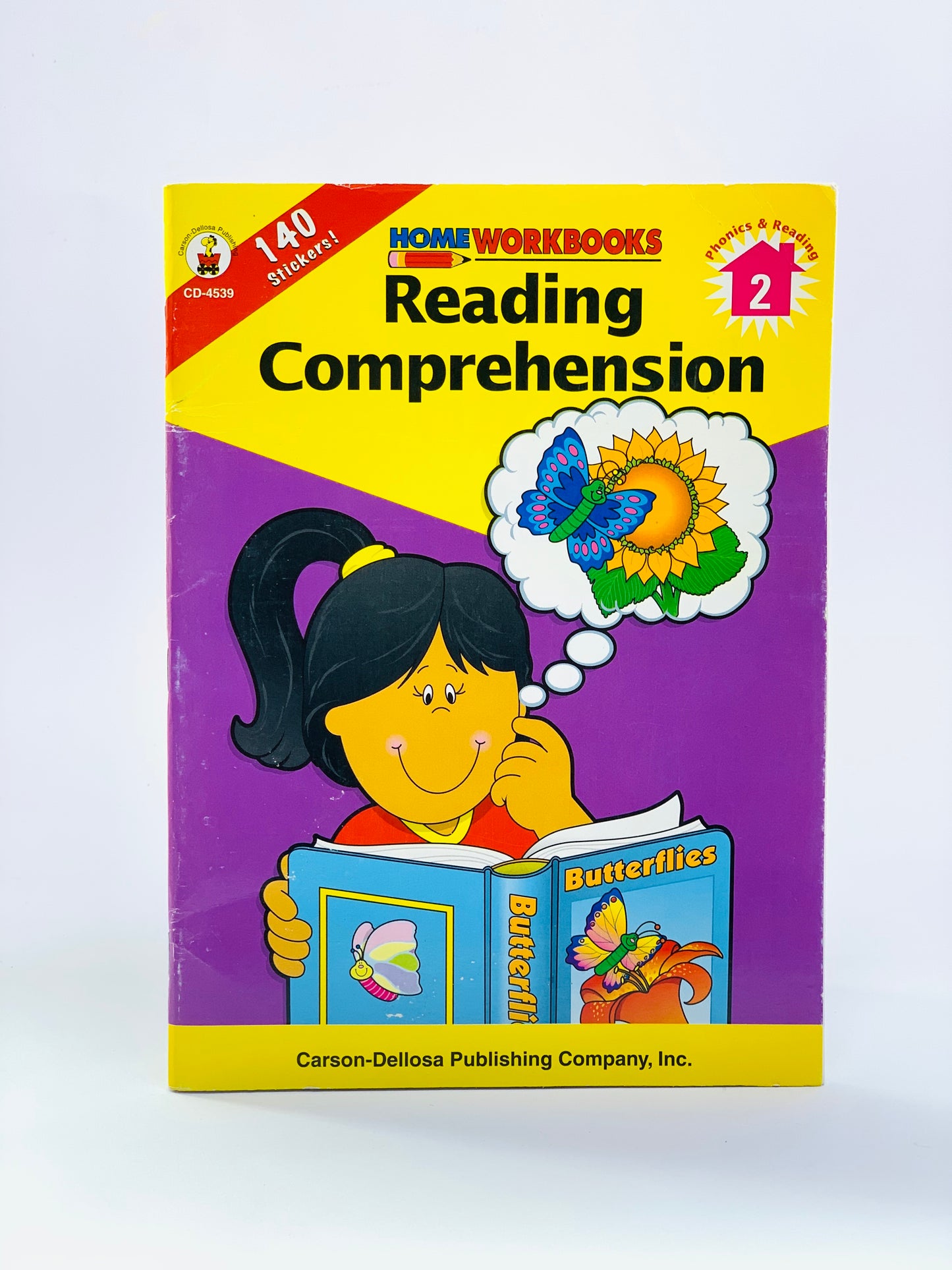 HOME WORKBOOK READING COMPREHENSION BOOK