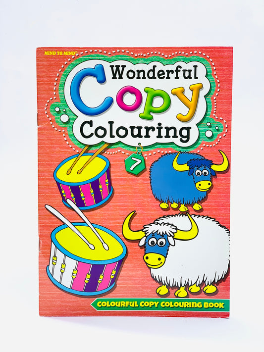 WONDERFUL COPY COLOURING BOOK