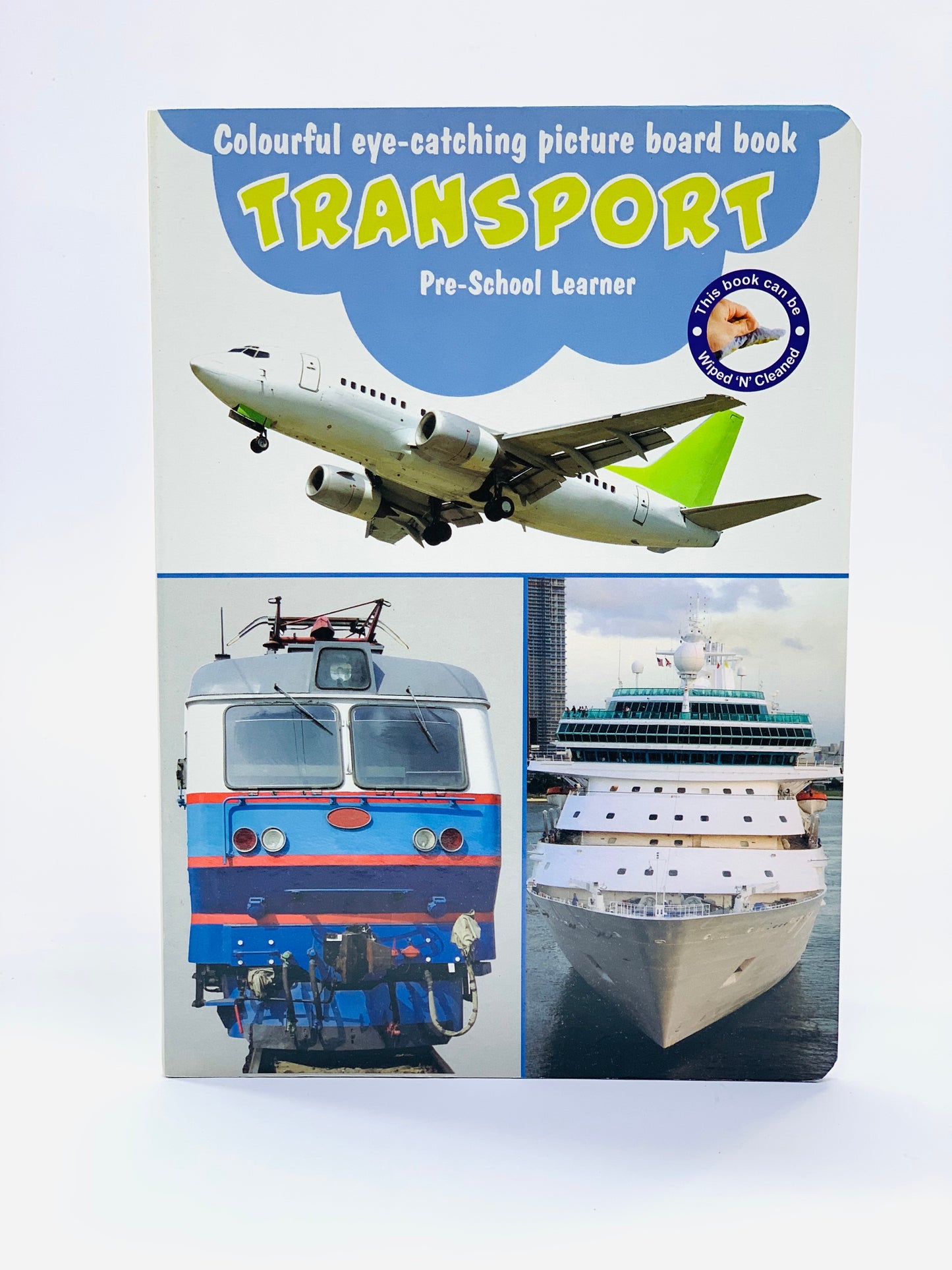 COLOURFUL EYE- CATCHING BORAD BOOK TRANSPORT BOOK