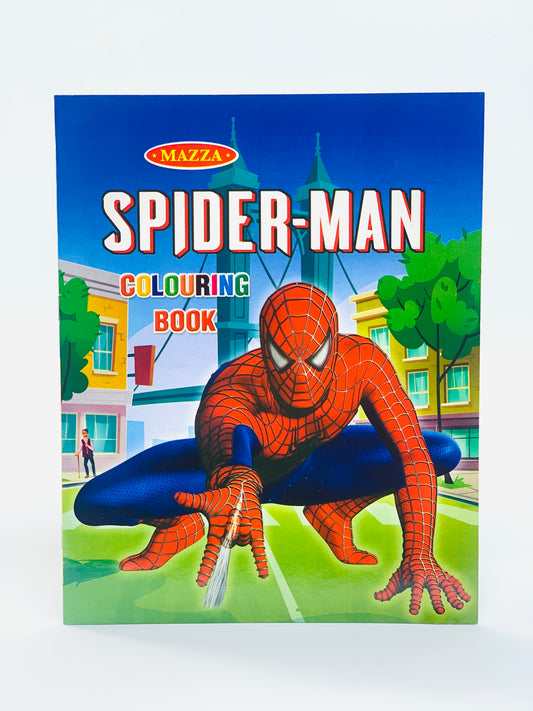 SPIDER -MAN COLORING BOOK