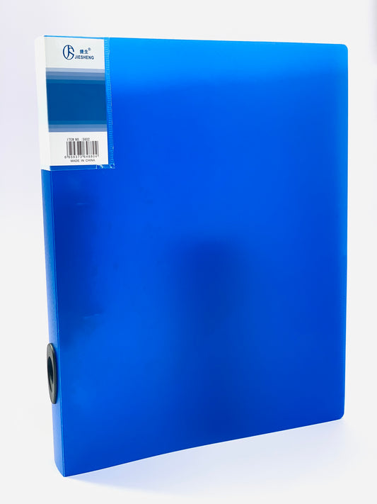 A4 2 RING BINDER FILE BLUE