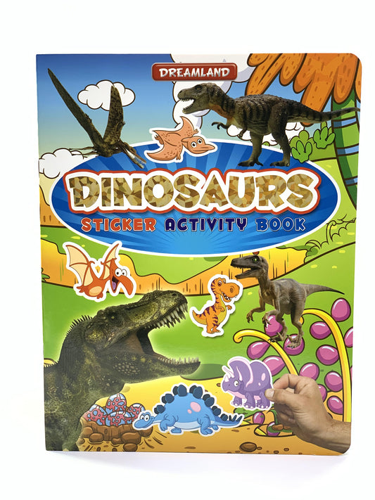 DINODAURS STICKER ACTIVITY BOOK