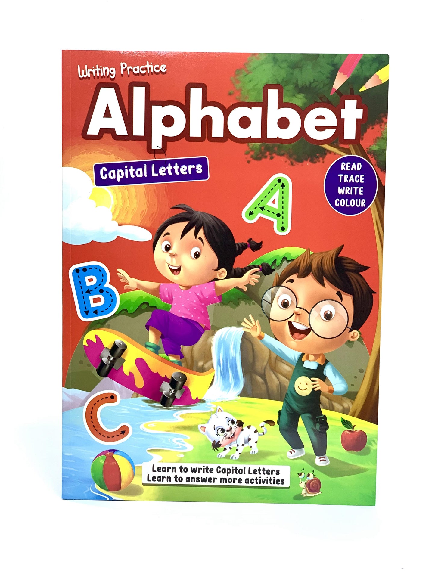 ALPHABET CAPITAL LETTERS WRITING PRATICE BOOK