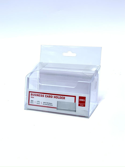 Deli  BUSiness Card Holder, Transparent