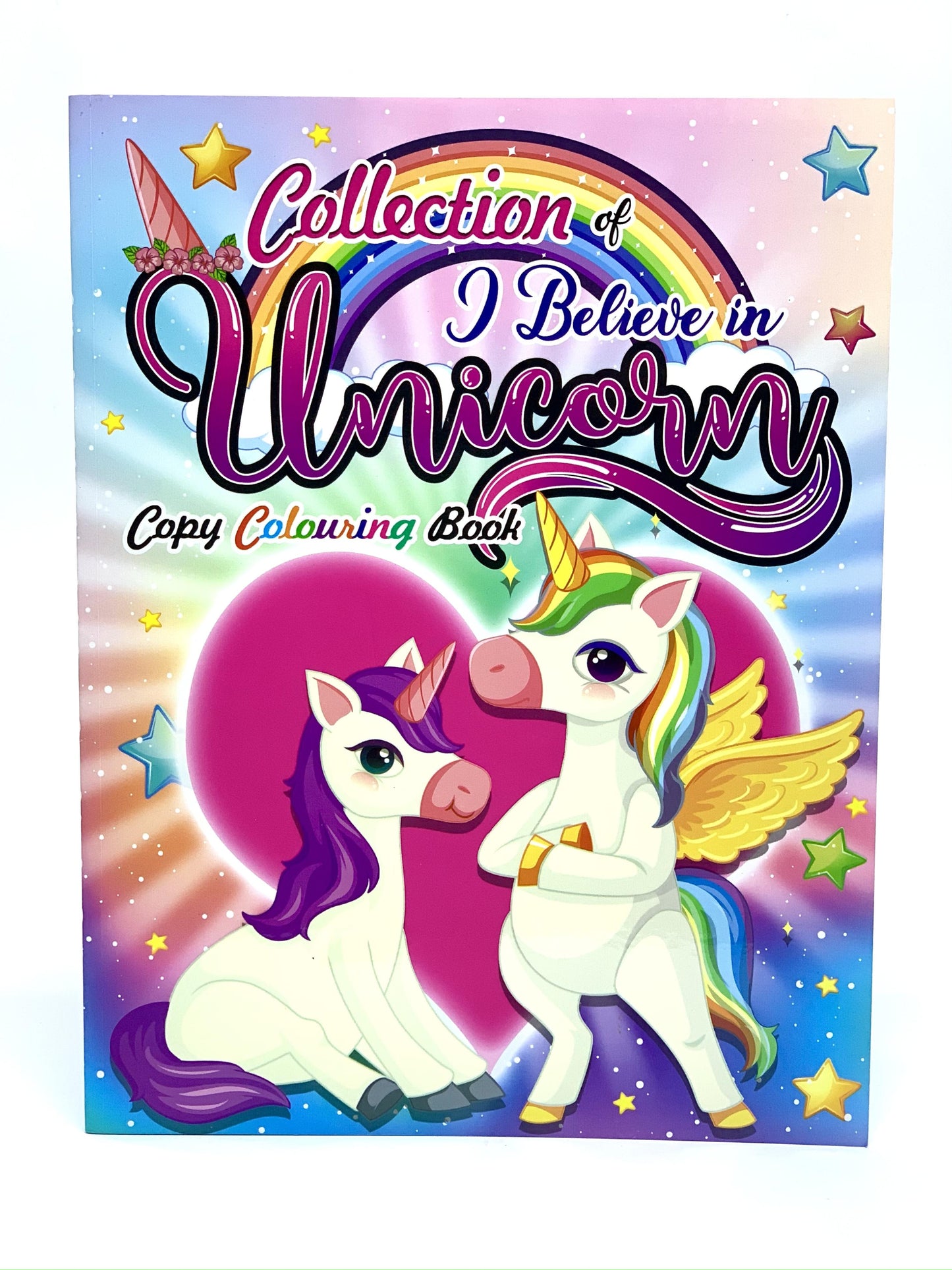 COLLECTION OF  I BELIVE IN UNICORN COPY COLOURING BOOK