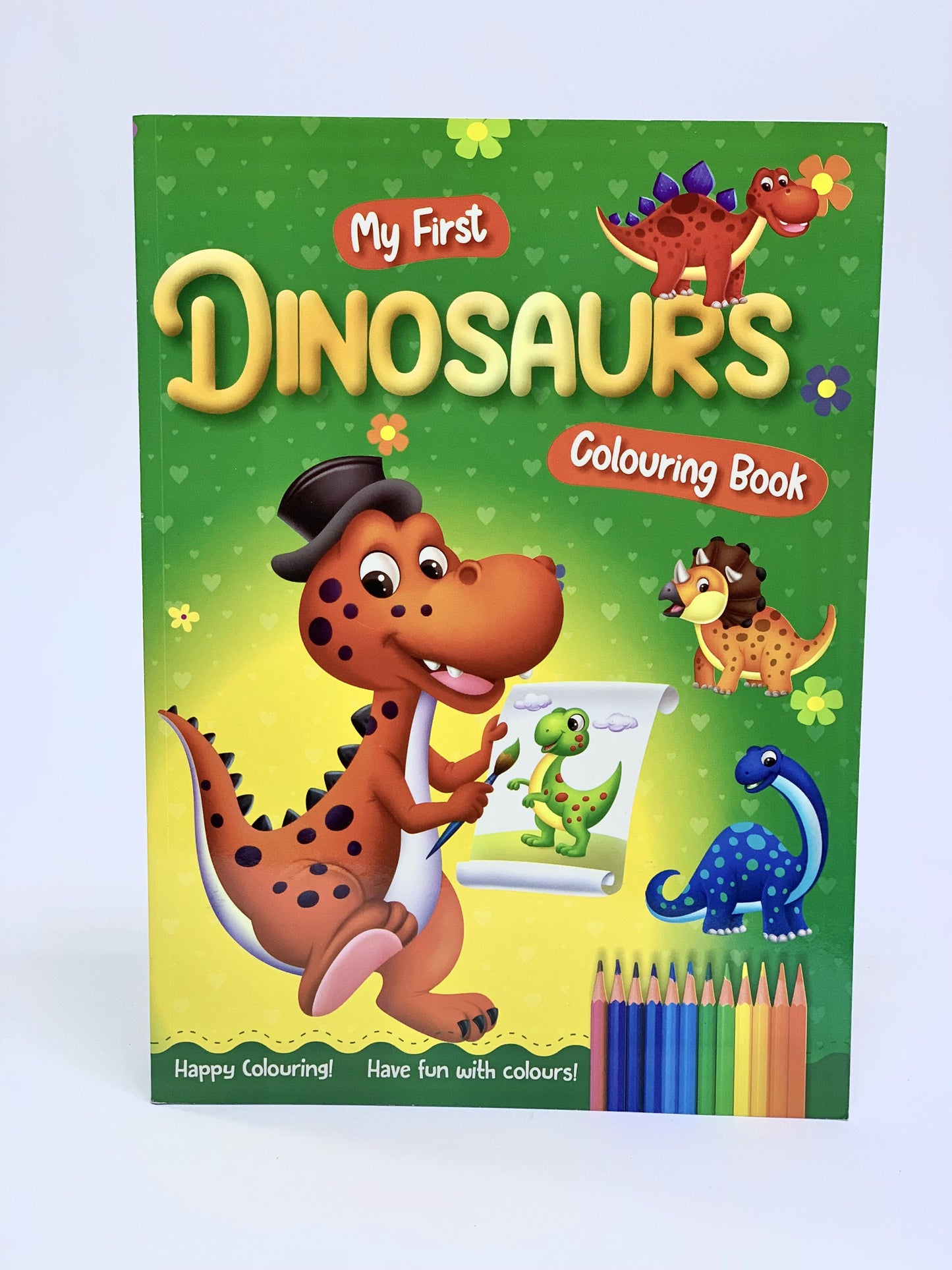 MY FIRST DINOSAURS COLOURING BOOK