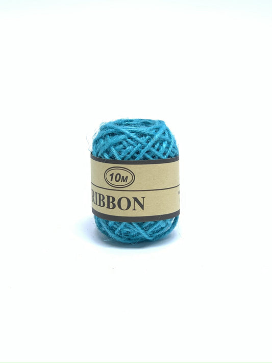 JUTE BRIBBON BLUE 10M