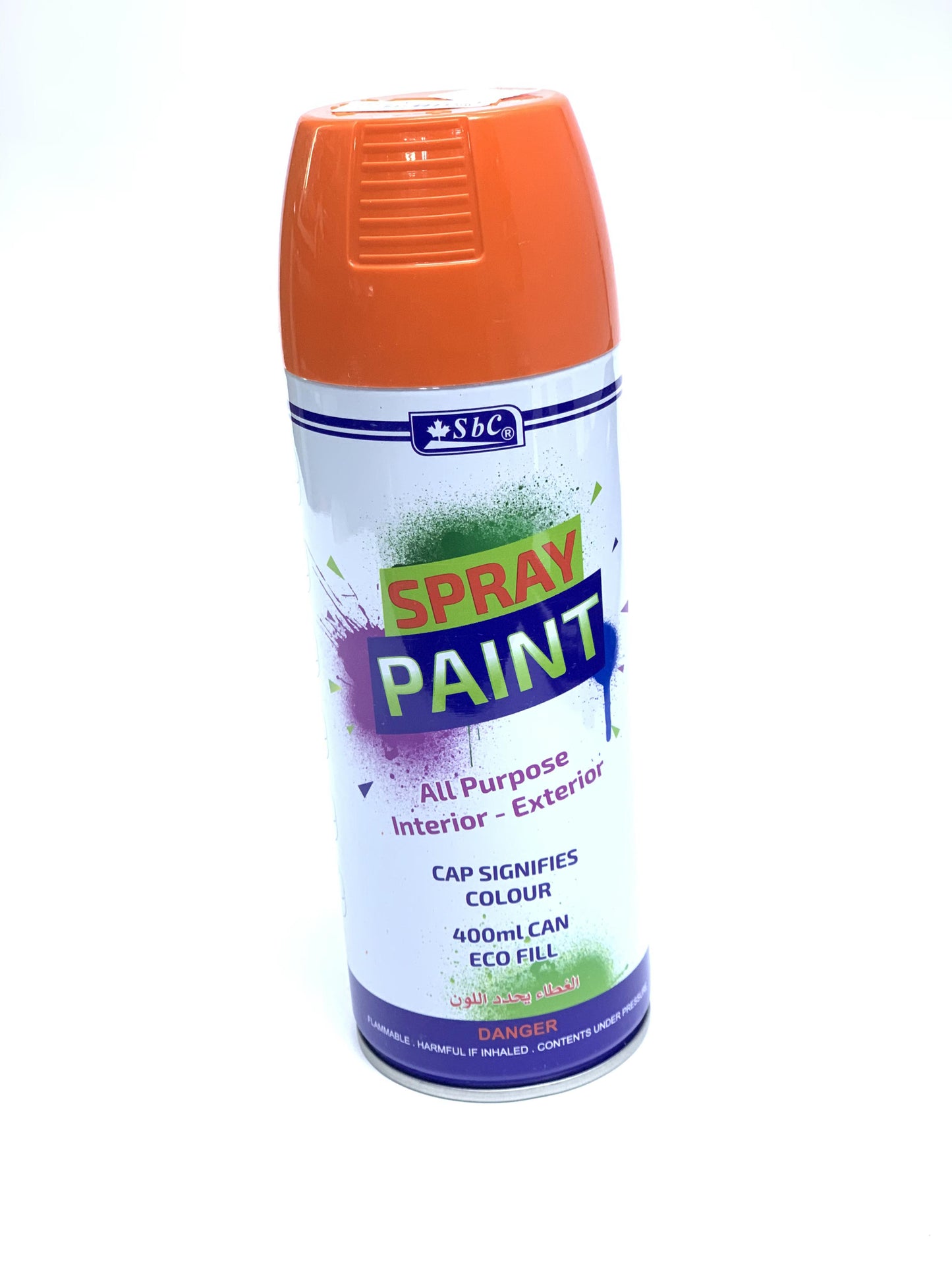 SBC ORANGE SPRAY PAINT 400ML