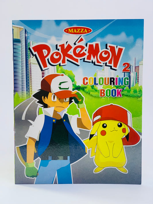 POKEMON  2  COLOURING BOOK