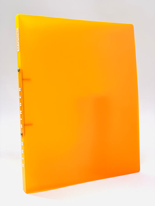 A4 2 RING BINDER ORANGE