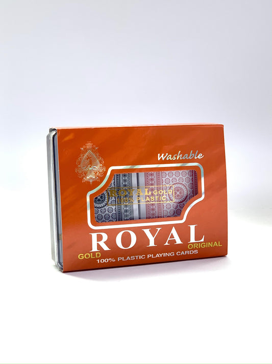 WASHABLE ROYAL ORIGINAL PLASTIC PLAYING CARD