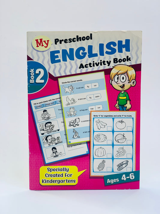 MY SCHOOL ACTIVITY BOOK 2 BOOK AGES 4-6