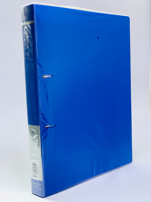 A4 2 RING BINDER BLUE