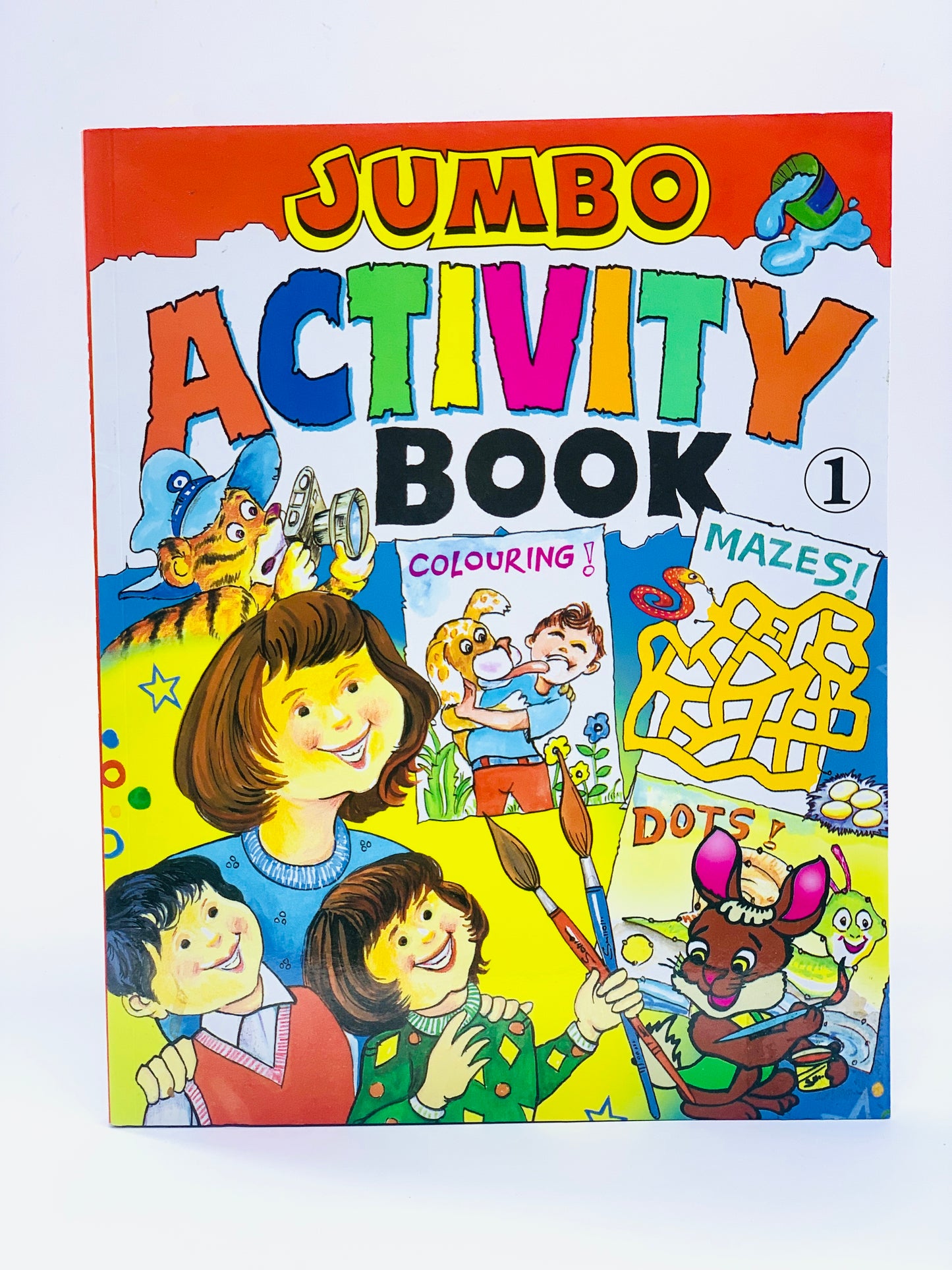 JUMBO ACTIVITY  COLOURING BOOK 01