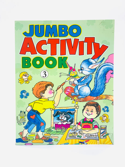 JUMBO COLOURING ACTIVITY  BOOK