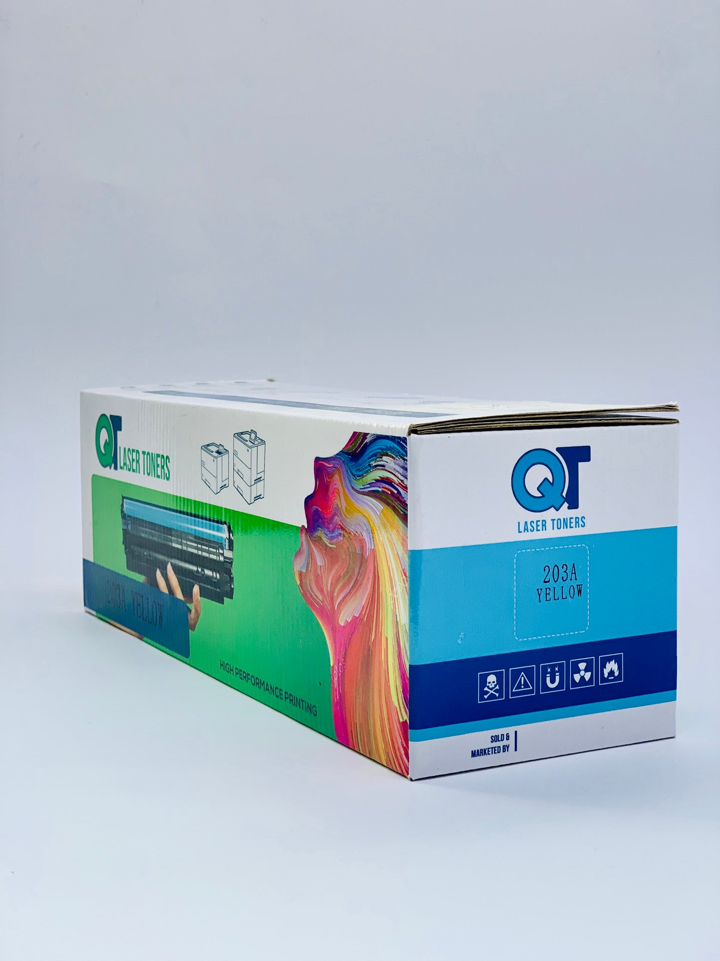 QT LASER JET TONER CARTRIDGE  203A YELLOW