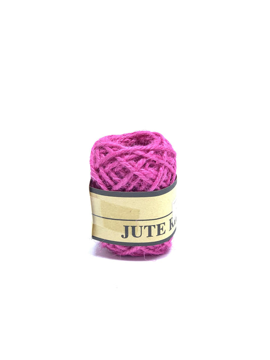 JUTE RIBBON PINK 10 M