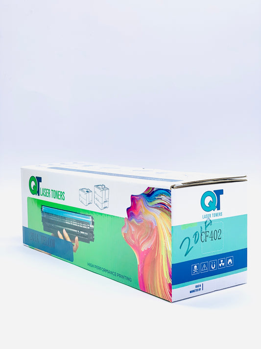 QT  LASER JET TONER CARTRIDGE  CF 402 (201A) YELLOW