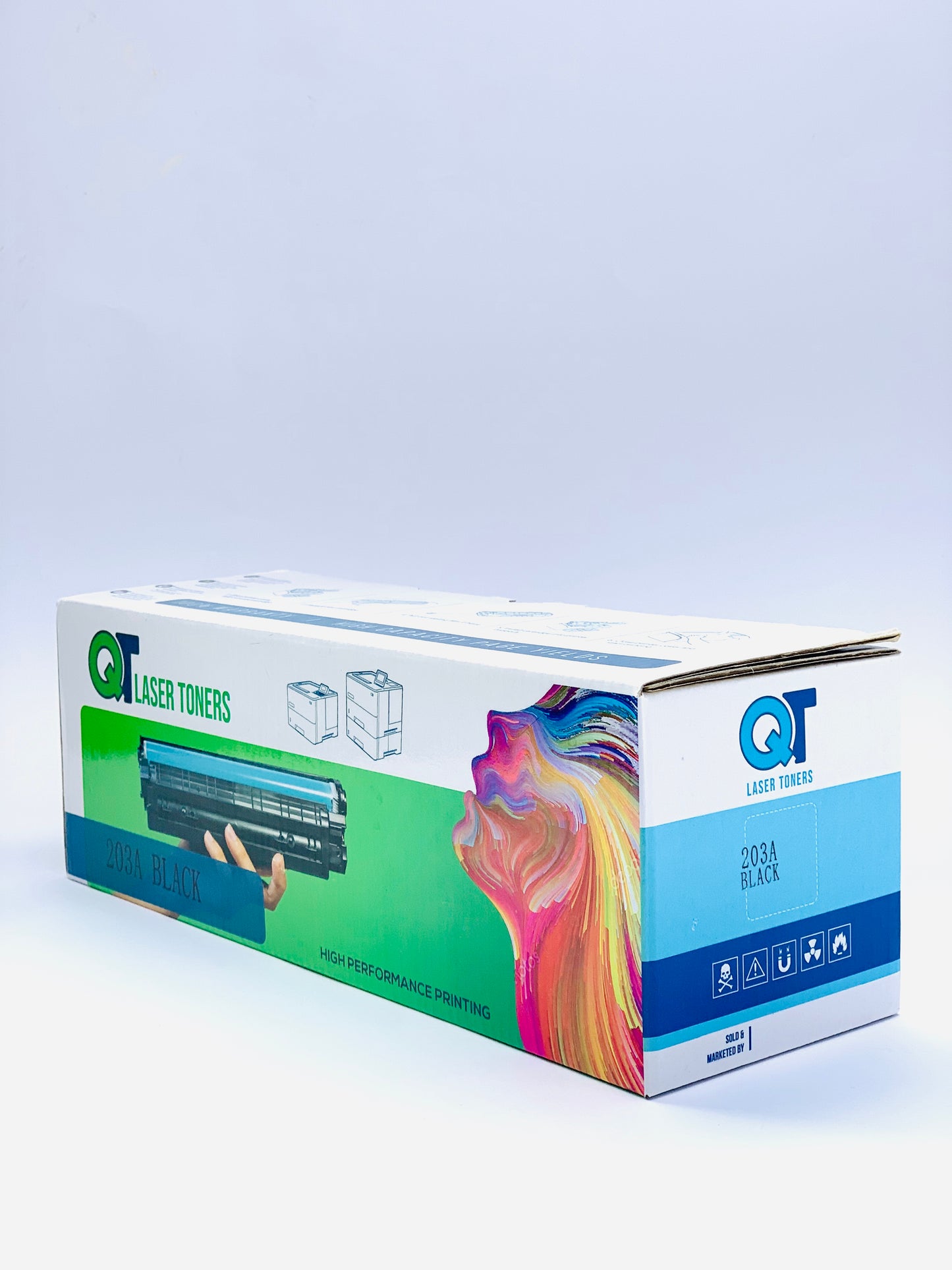 QT  LASER JET TONER CARTRIDGE  203A BLACK