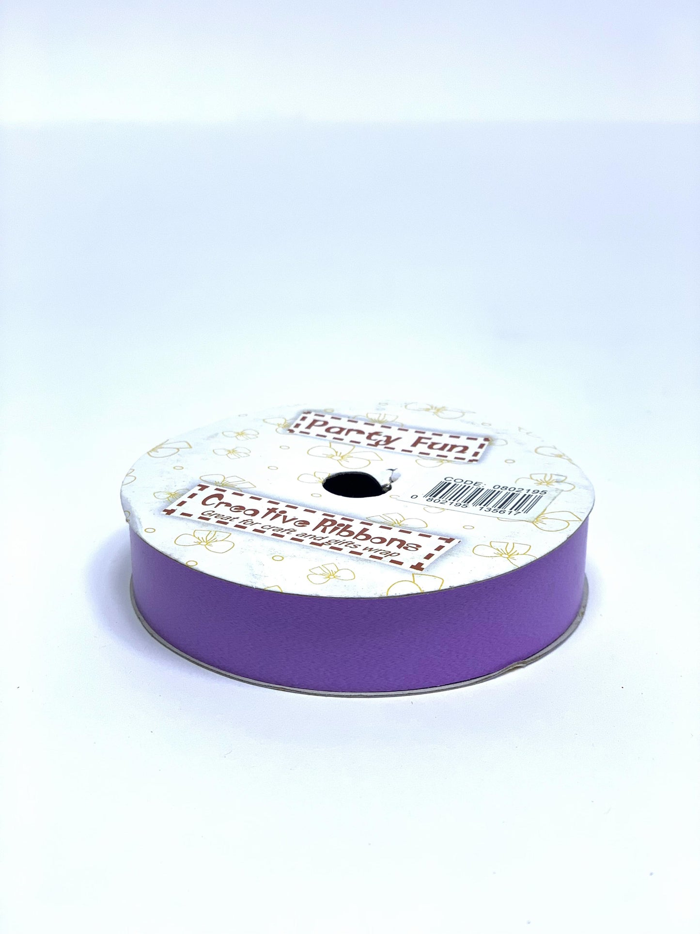 PARTYFUN CREATIVE PURPEL  RIBBON 1-1/2 INCH