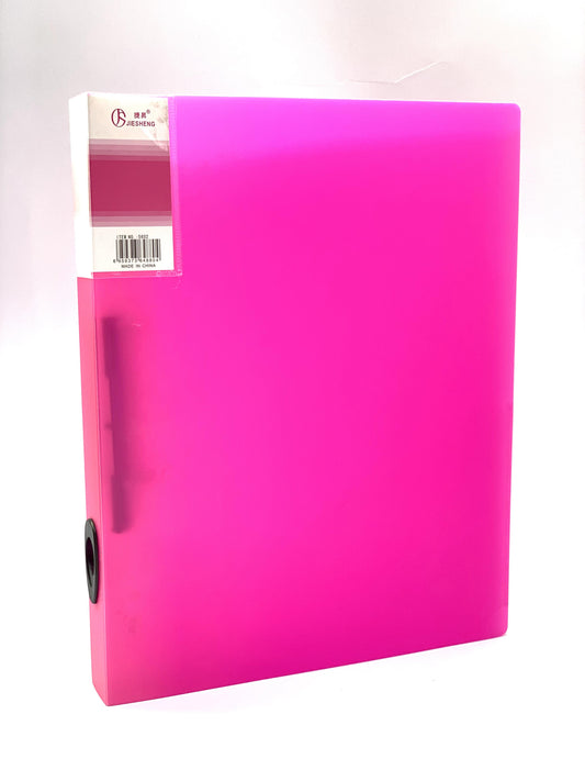 JIESHENG PINK 2D-RING FILE