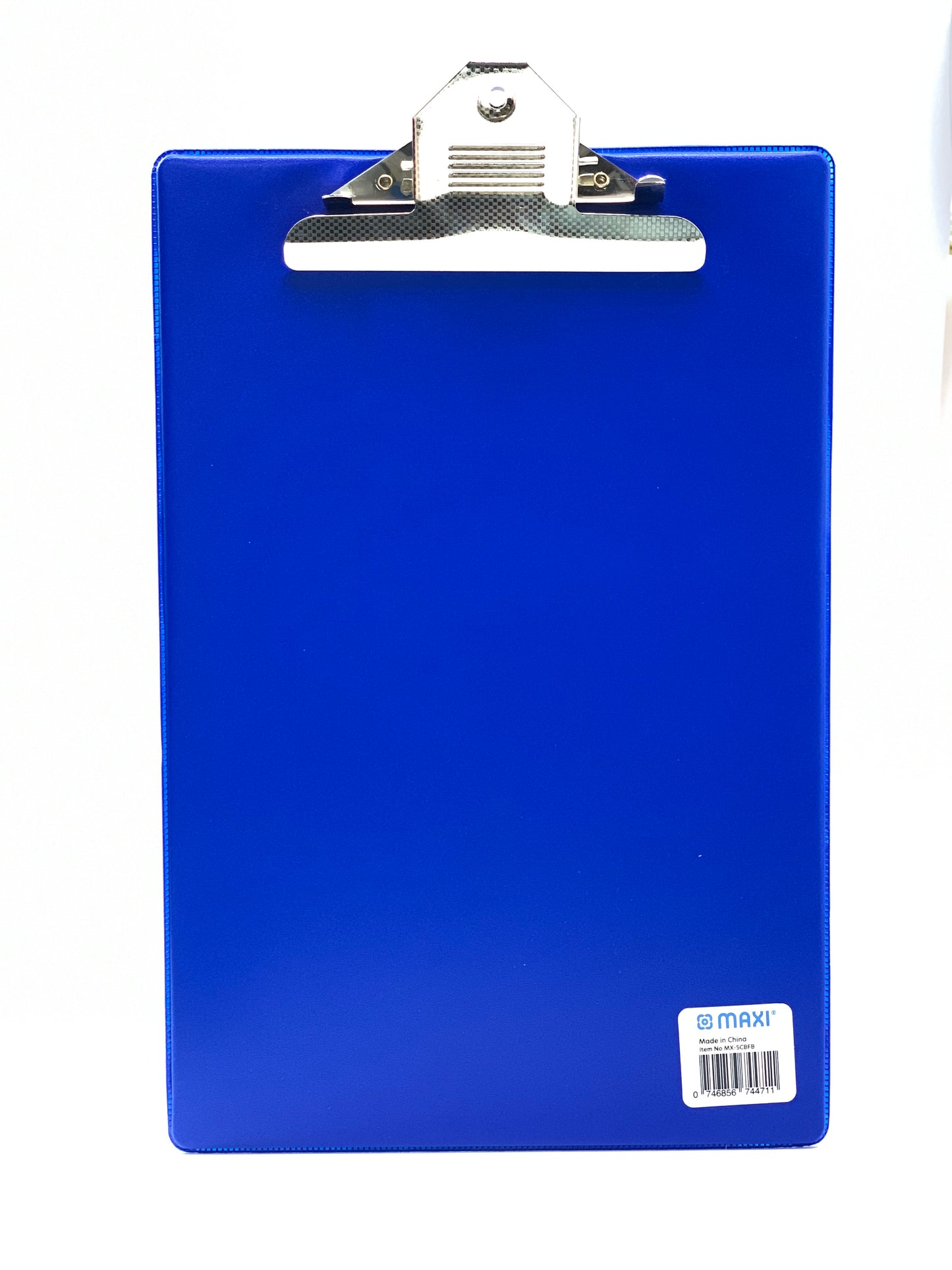 Maxi - Polypropylene Butterfly Single Clip Board Scap - Blue