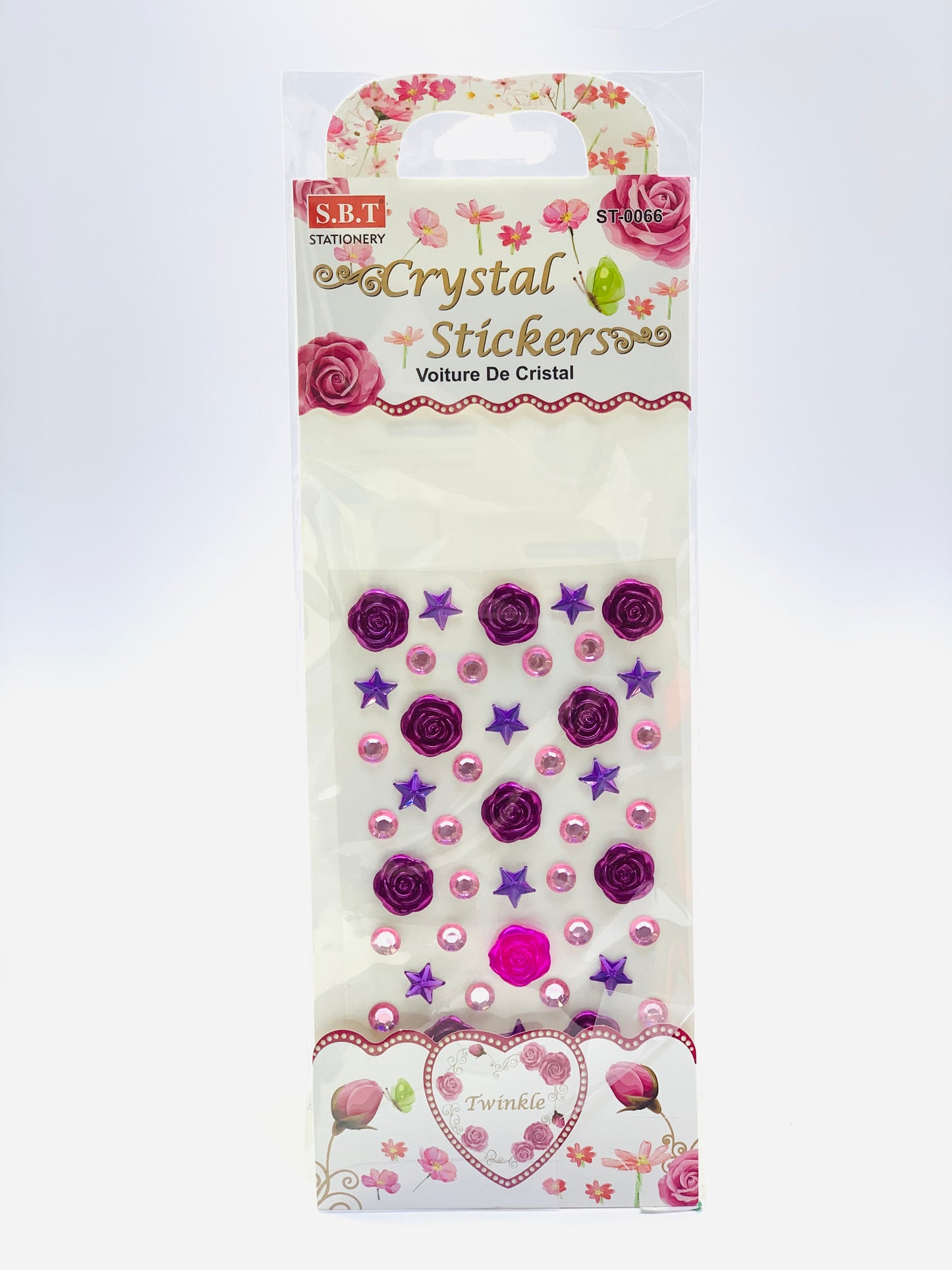 SBT FLOWER STAR CRYSTAL STICKER