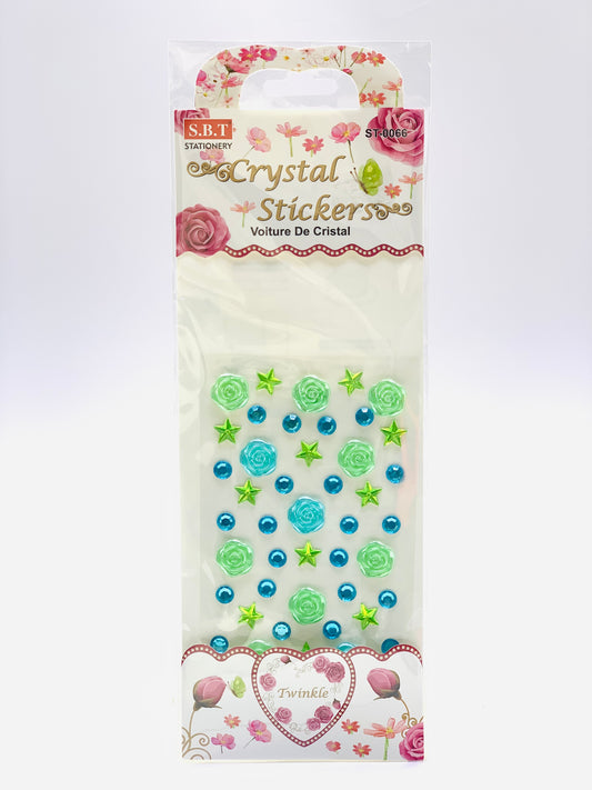 SBT FLOWER STAR CRYSTAL STICKER