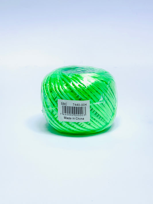 GREEN POLYTHENE STRING