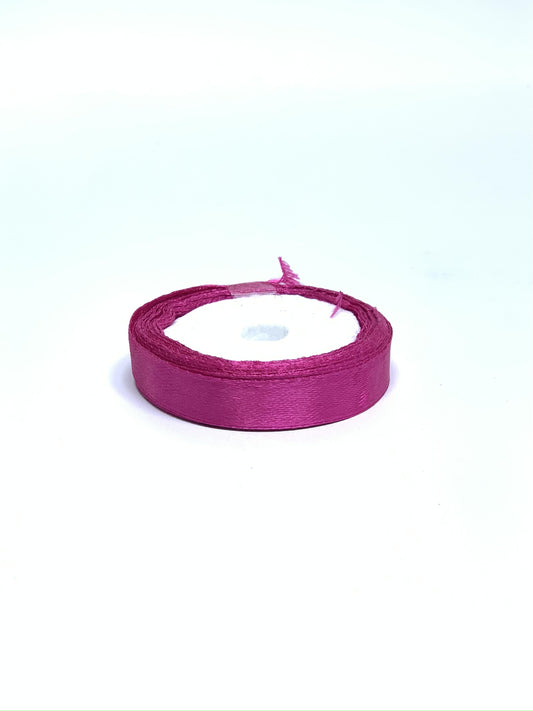 DARK PINK RIBBON 3/4INCH