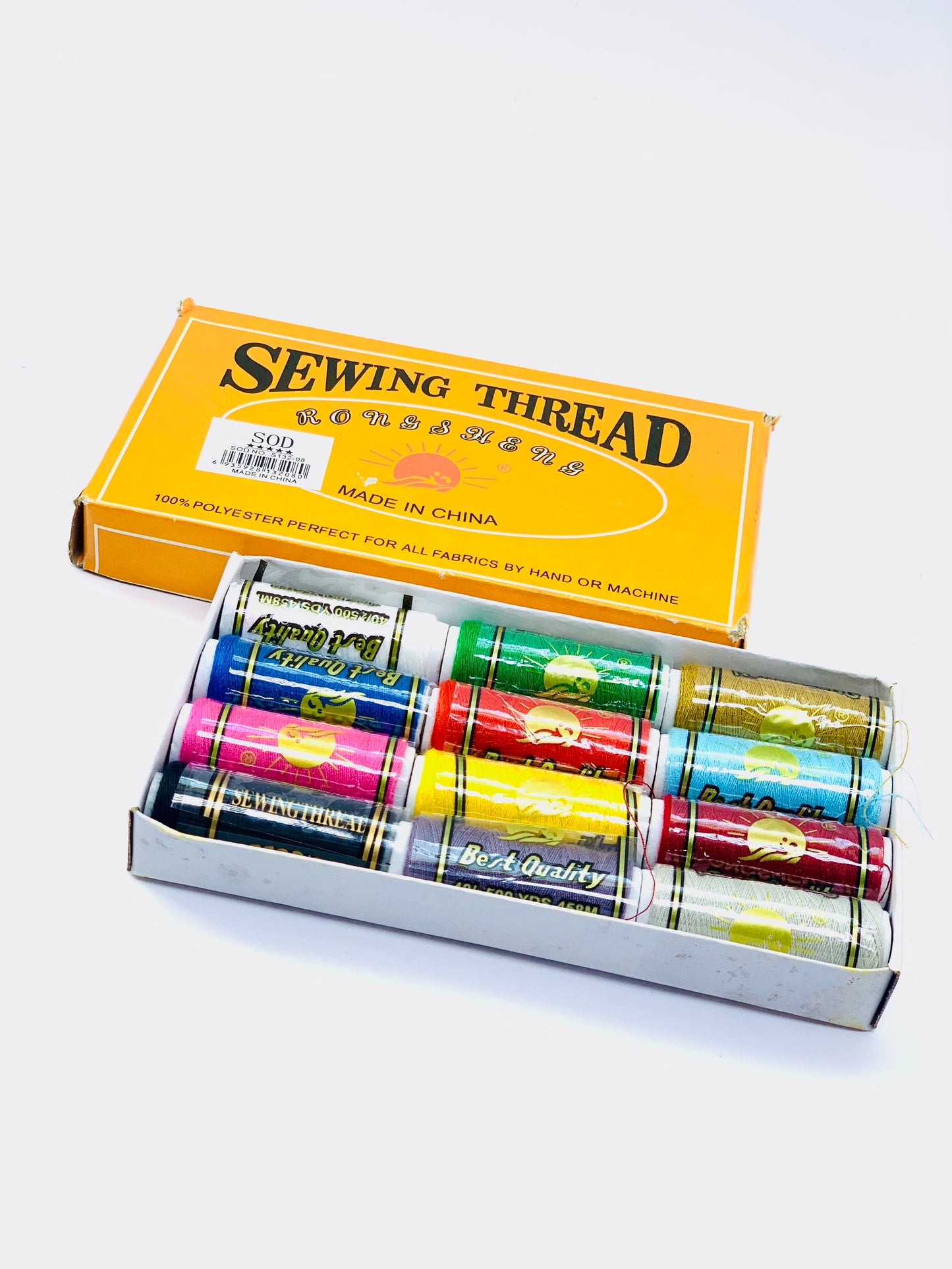 SEWING THEREAD BOX x 12 PCS