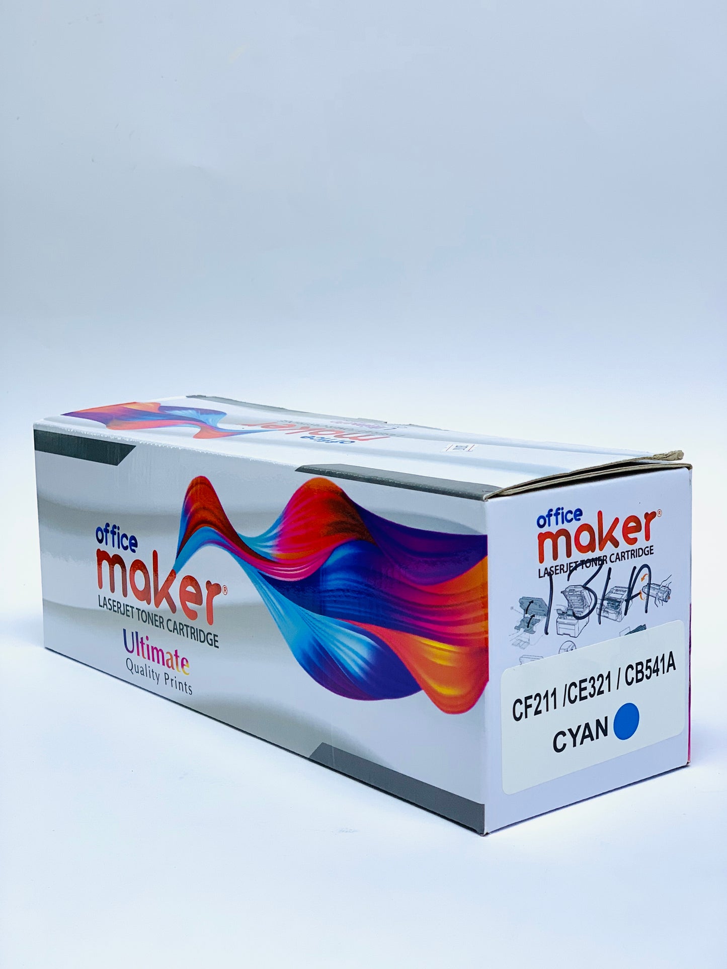 OFFICE MAKER LASER JET TONER CARTRIDGE CF 211 (131A) CYAN