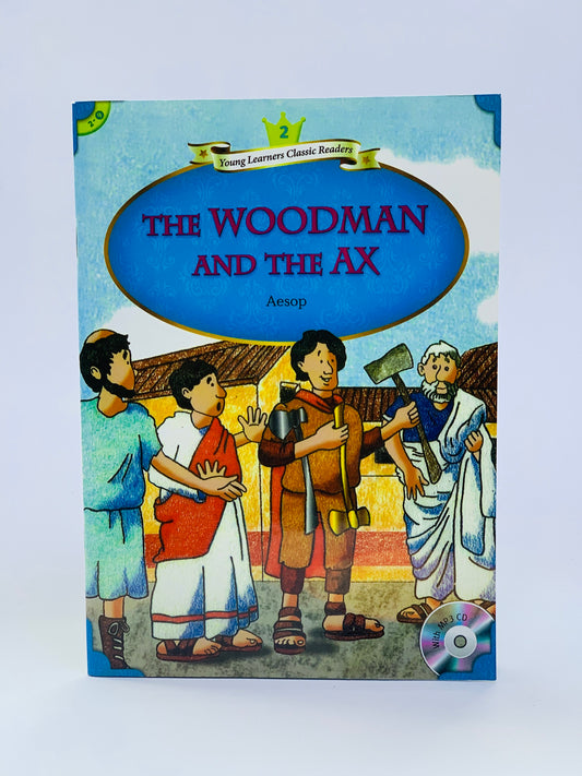 THE WOODMAN AND THE AX STORY BOOK  WITH CD