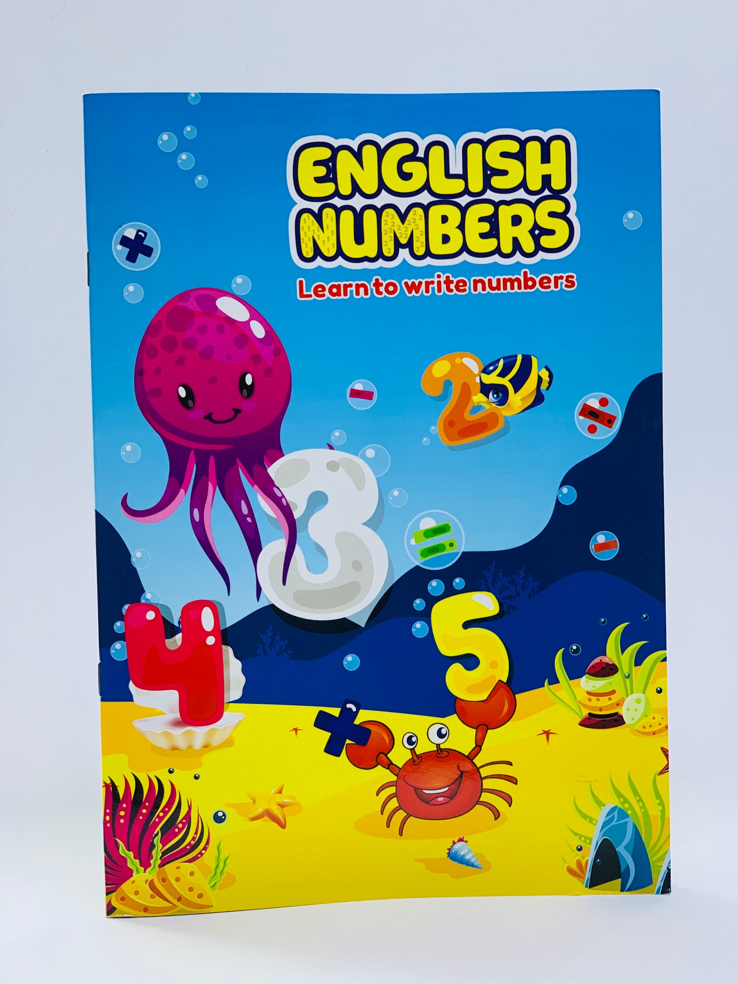 ENGLISH NUMBERS LEARN TO WRITE NUMBER