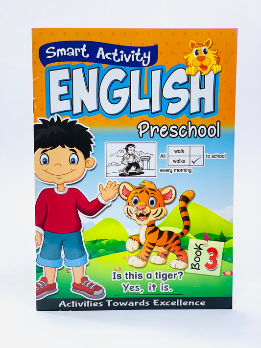 SMART ACTIVITY ENGLISH PRESCHOOL BOOK 3