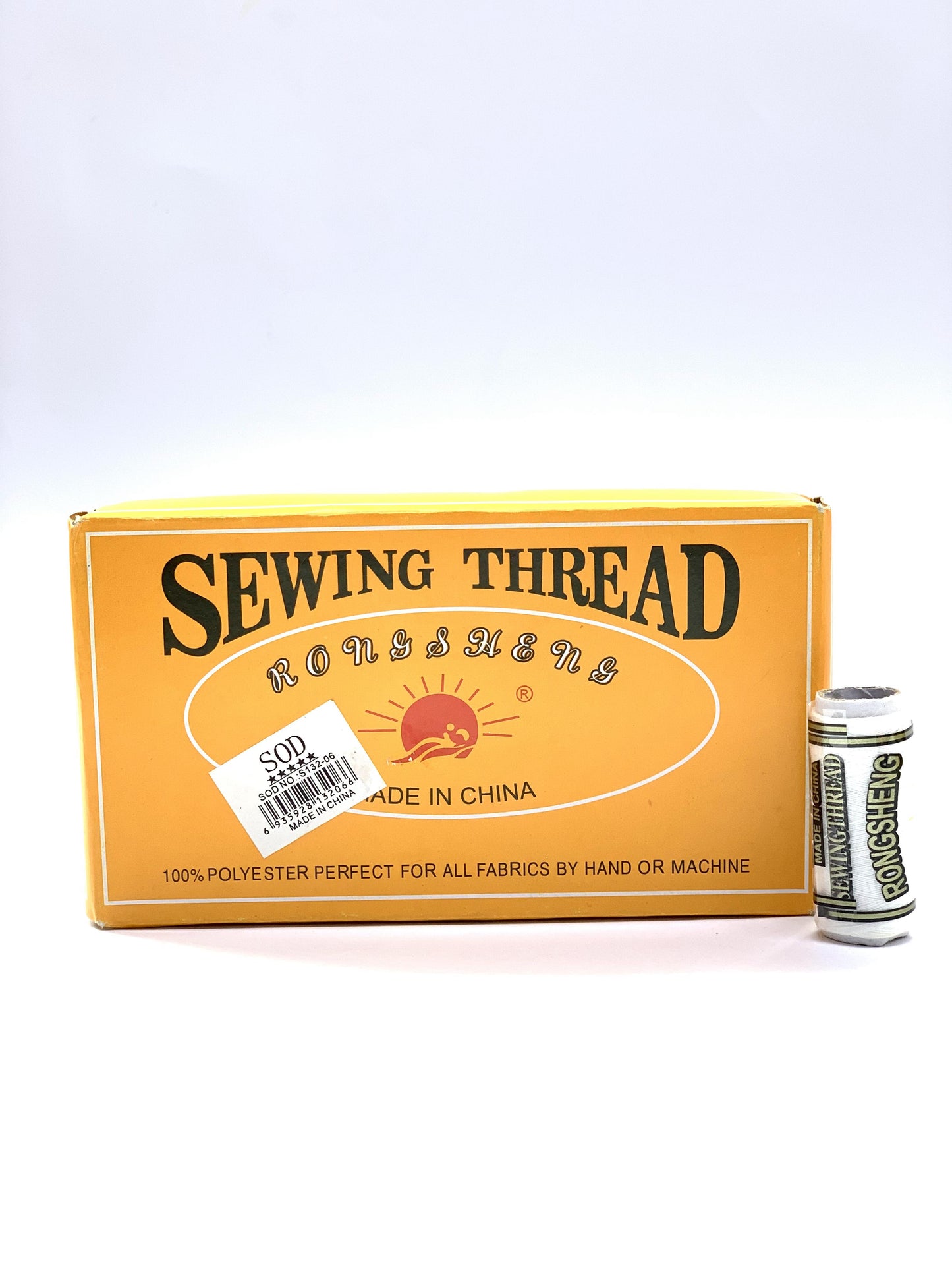 WHITE SEWING THREAD