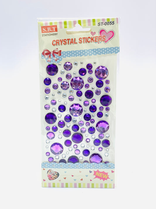 SBT CRYSTAL STICKER PURPLE