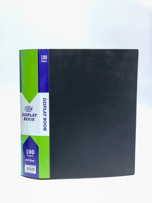 FIS CLEAR VIEW DISPLAY BOOK 100 POCKET