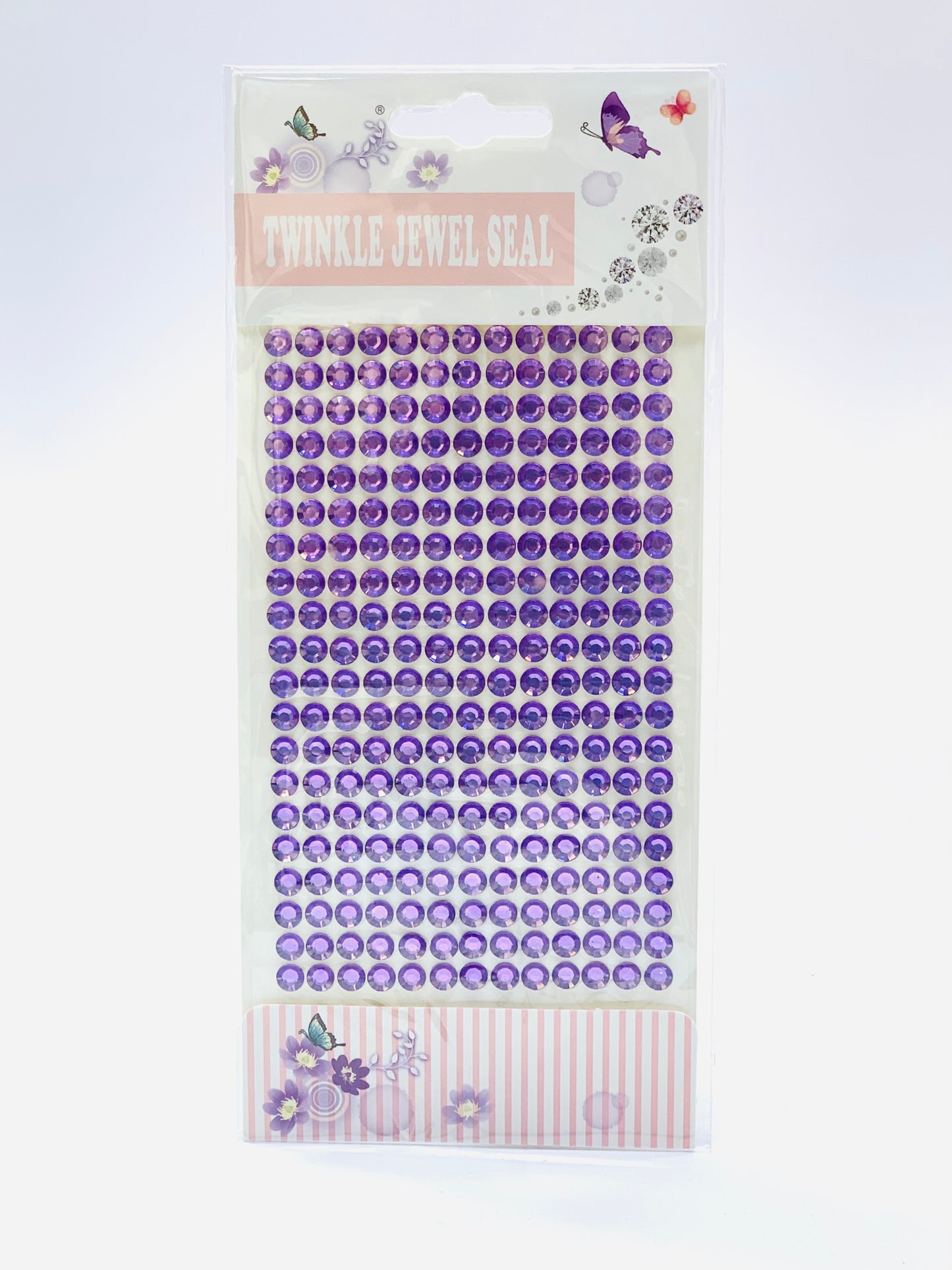 TWINKLE JEWEL SEAL PURPLE STICKER