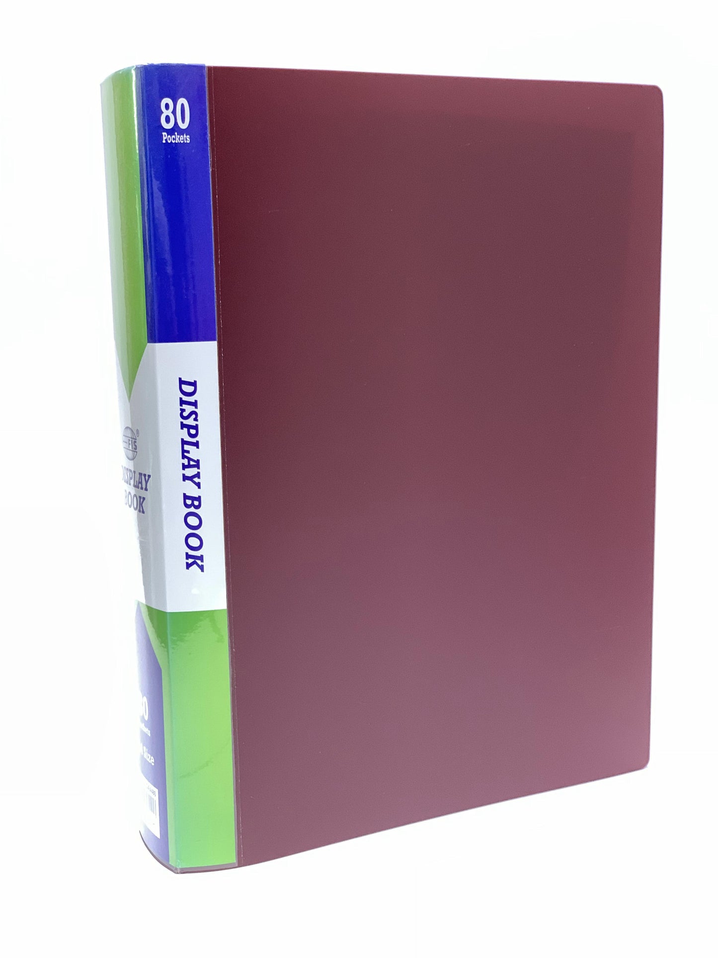 FIS CLEAR VIEW DISPLAY BOOK 80 POCKET