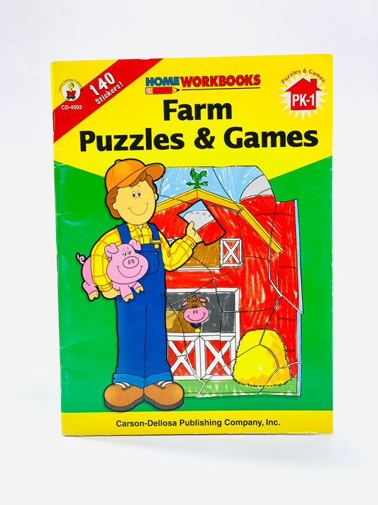 HOME WORK BOOK MATH PUZZLES &GAMES