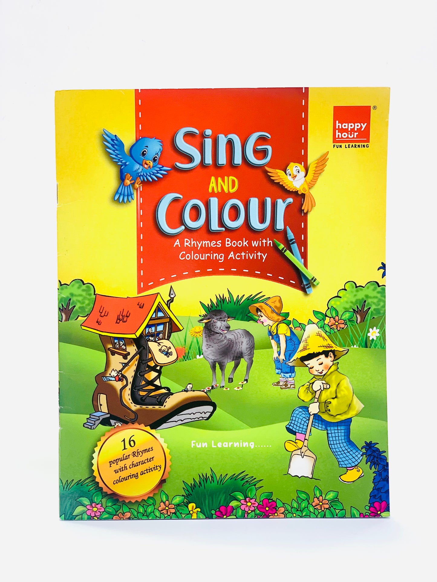 SING AND COLOR  COLOURING ACTIVITY BOOK