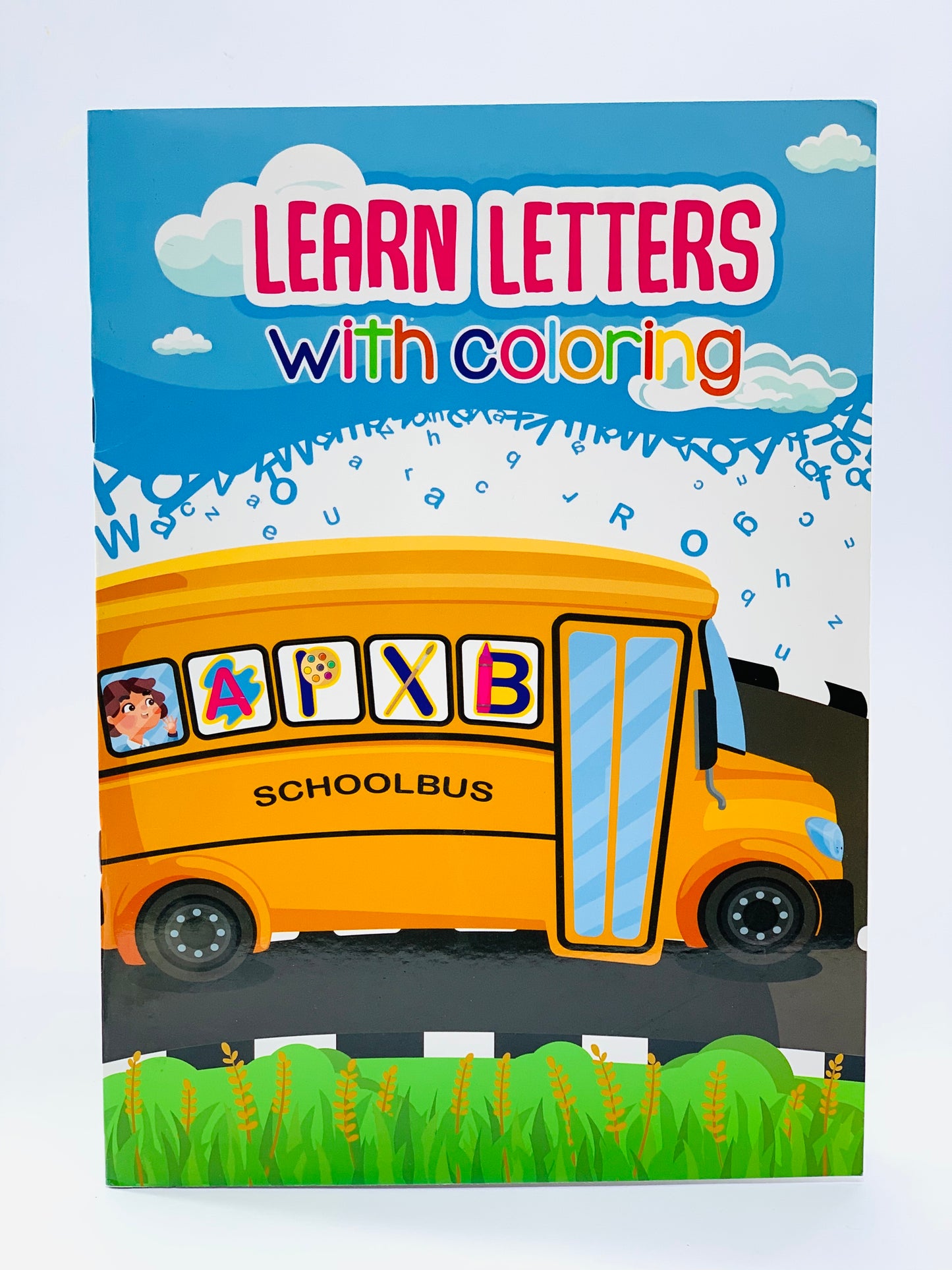 LWARN LETTERS WITH COLOURING BOOK