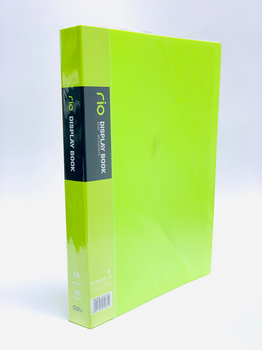 DELI CLEAR VIEW DISPLAY BOOK 60 POCKET