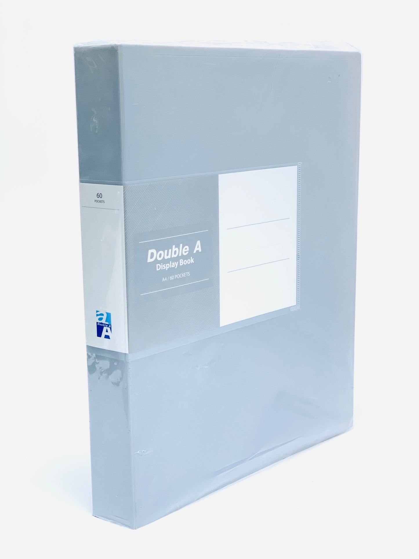 DOUBLE A CLEAR VIEW DISPLAY BOOK 60 POCKET