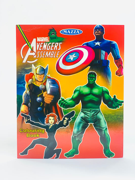 MARVEL AVENGERS ASSMBLE COLORING BOOK