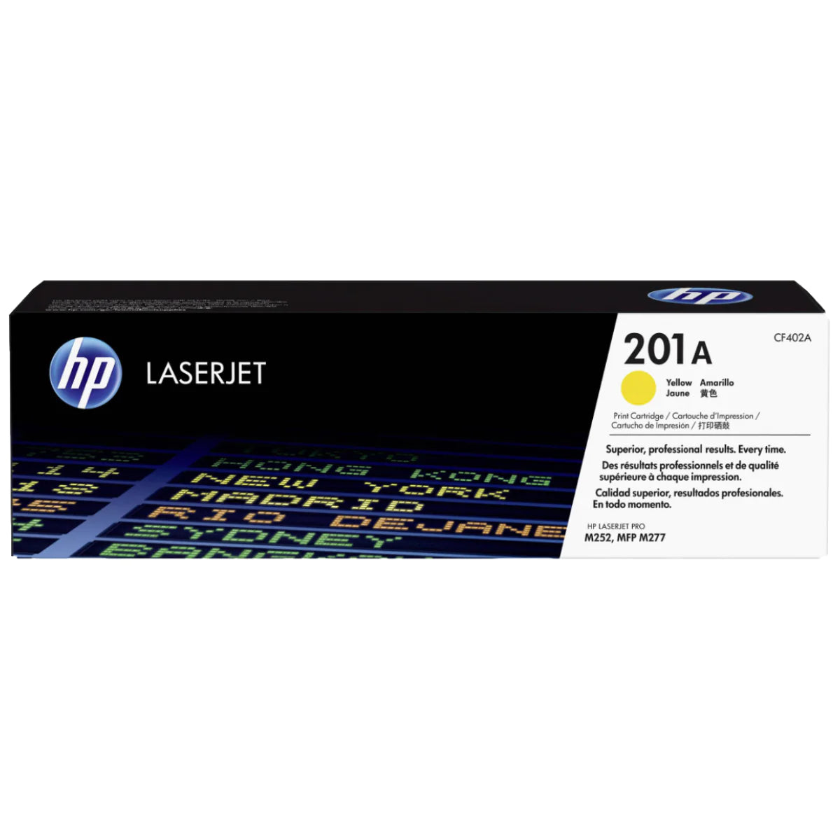 HP 201A Yellow  Original Laserjet Toner