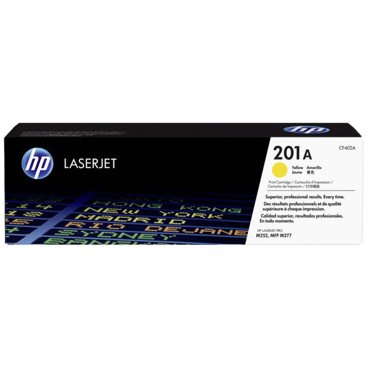 حبر HP 201A أصفر أصلي لطابعات Laserjet