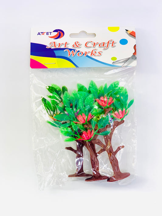 ART AND CRAFT PLASTIC TREE